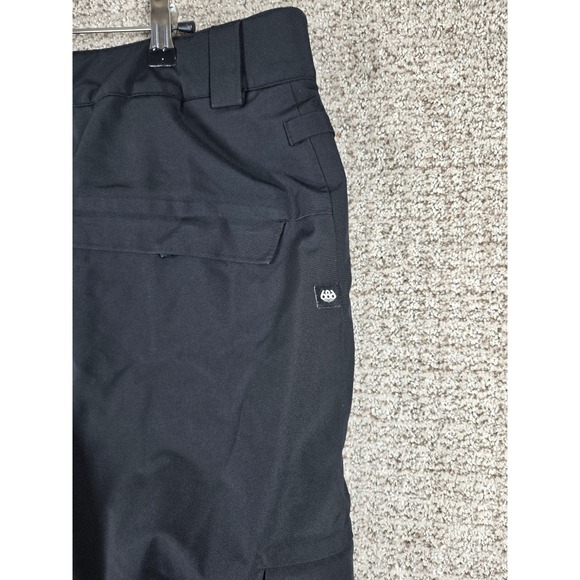 686 Mens GLCR infiDry Black Waterproof Ski Snowboard Pants Insulated Size XL - Picture 12 of 15